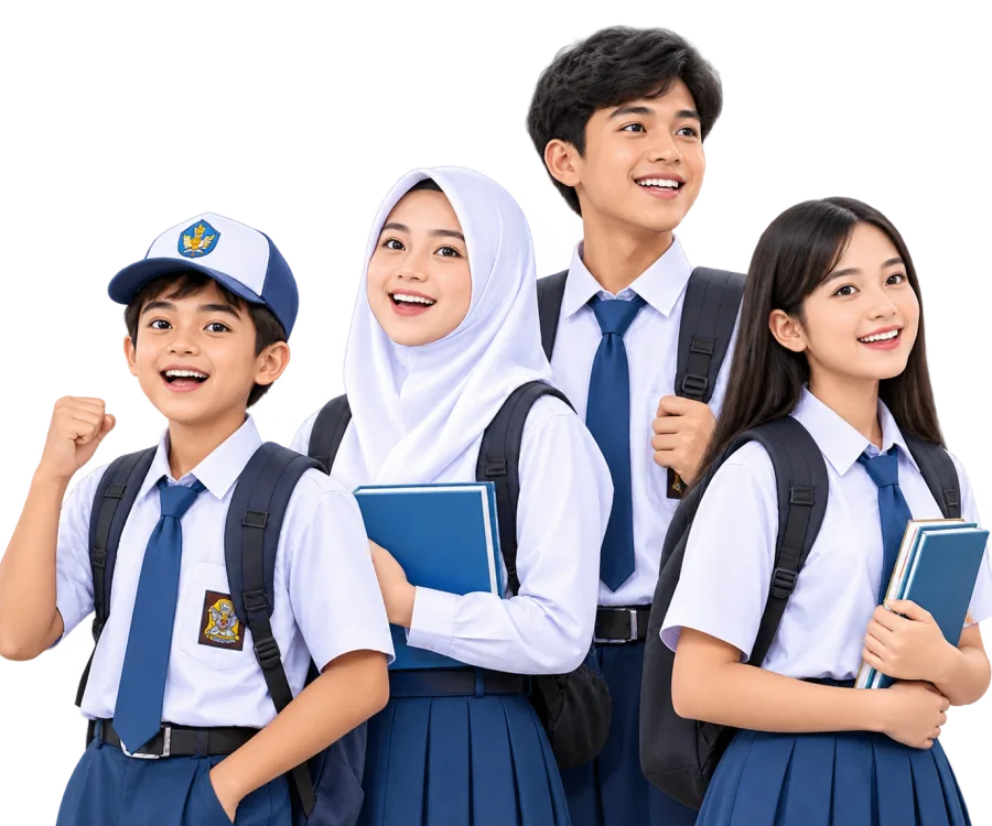 Siswa-siswi SMK Nusantara Mandiri